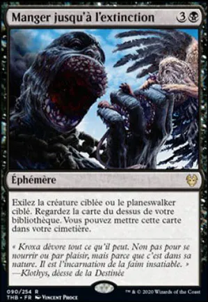 Manger jusqu'à l'extinction