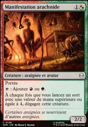 Manifestation arachnide