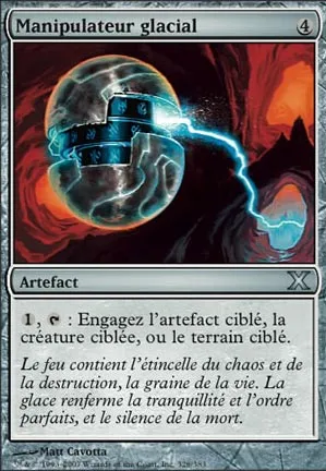 Manipulateur glacial