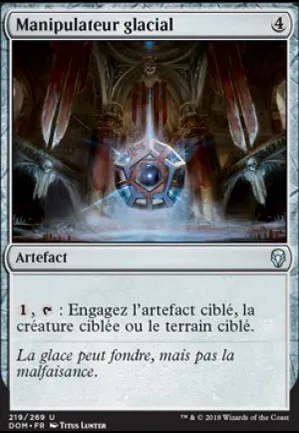 Manipulateur glacial