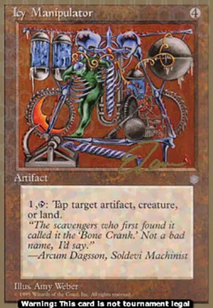 Manipulateur glacial