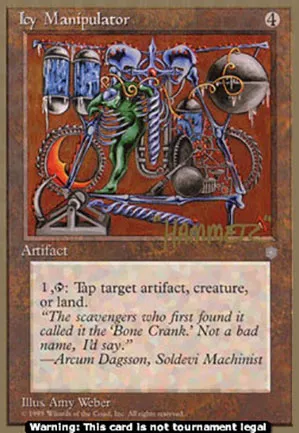 Manipulateur glacial