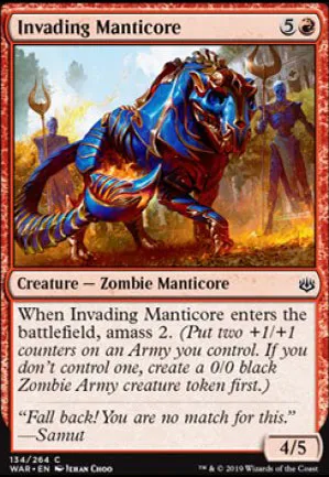 Manticore envahisseuse