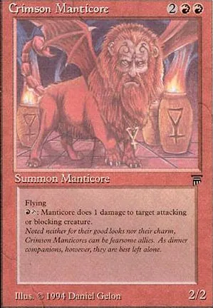 Manticore pourpre