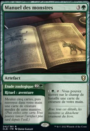 Manuel des monstres // Étude zoologique