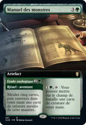 Manuel des monstres // Étude zoologique