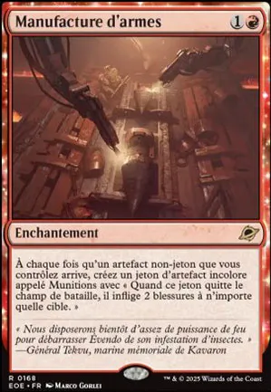 Manufacture d'armes