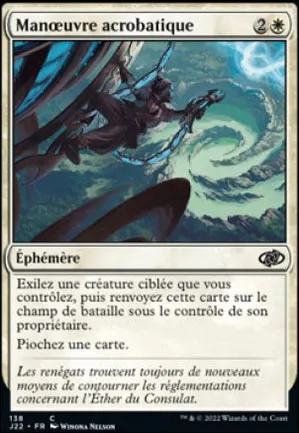 Manœuvre acrobatique
