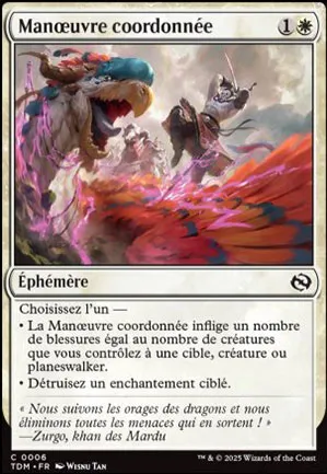Manœuvre coordonnée