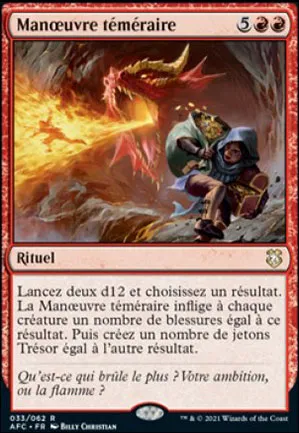 Manœuvre téméraire