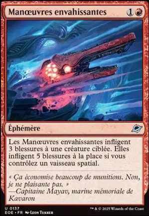 Manœuvres envahissantes