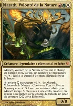 Marath, Volonté de la Nature
