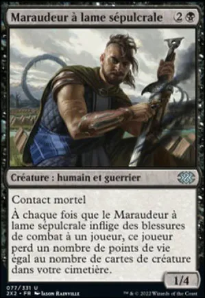 Maraudeur à lame sépulcrale
