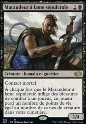 Maraudeur à lame sépulcrale