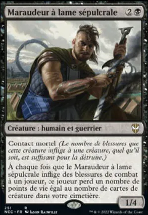Maraudeur à lame sépulcrale