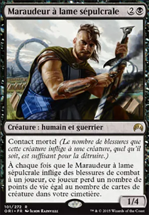 Maraudeur à lame sépulcrale