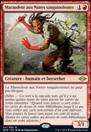 Maraudeur aux Nattes sanguinolentes