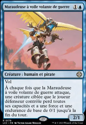 Maraudeuse à voile volante de guerre