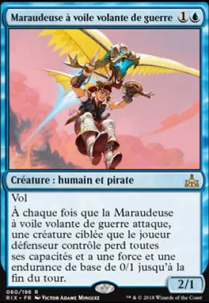 Maraudeuse à voile volante de guerre