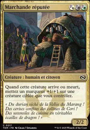 Marchande réputée