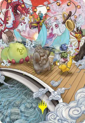 Marche de la lumière fantasmagorique - Illustration