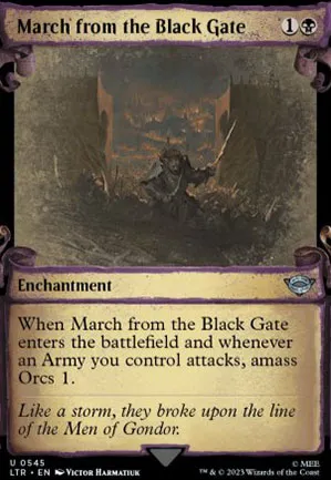 Marche de la Porte Noire