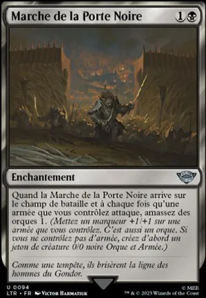 Marche de la Porte Noire