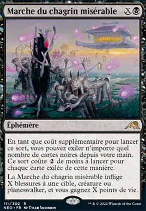 Marche du chagrin misérable