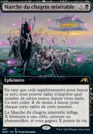 Marche du chagrin misérable