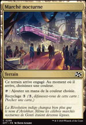 Marché nocturne