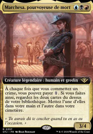 Marchesa, pourvoyeuse de mort