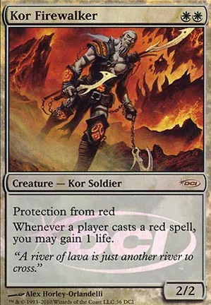 Marcheur de feu kor