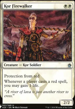 Marcheur de feu kor