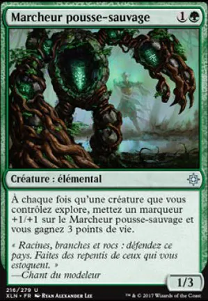 Marcheur pousse-sauvage