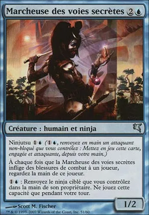 Marcheuse des voies secrètes