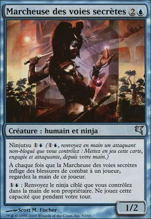 Marcheuse des voies secrètes
