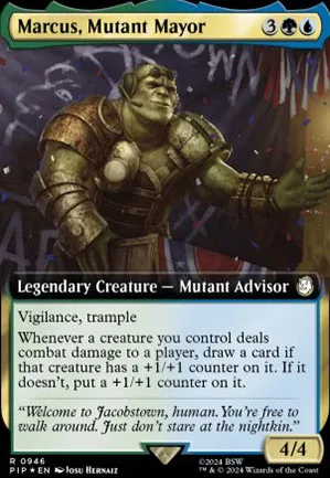 Marcus, maire mutant