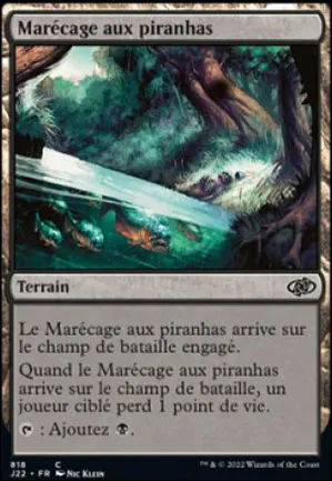 Marécage aux piranhas