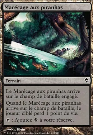 Marécage aux piranhas