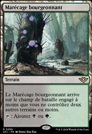 Marécage bourgeonnant