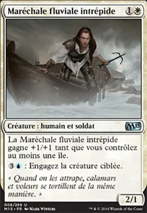 Maréchale fluviale intrépide