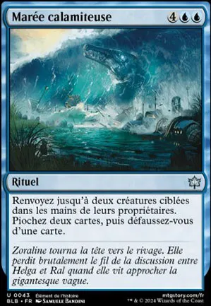Marée calamiteuse