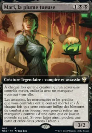 Mari, la plume tueuse