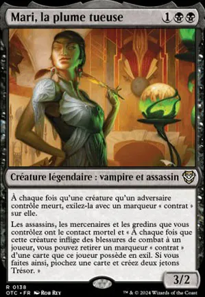 Mari, la plume tueuse