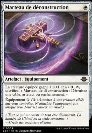 Marteau de déconstruction