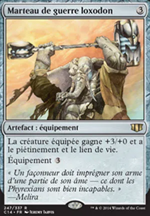 Marteau de guerre loxodon