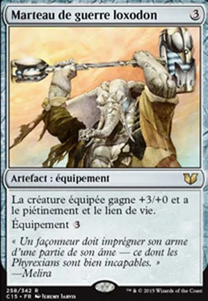 Marteau de guerre loxodon