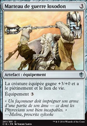 Marteau de guerre loxodon