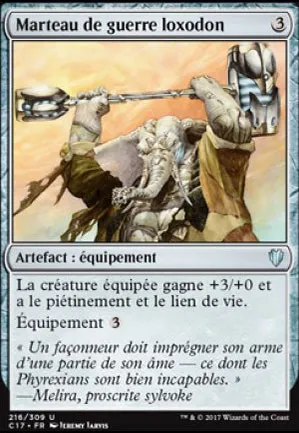 Marteau de guerre loxodon