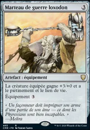 Marteau de guerre loxodon